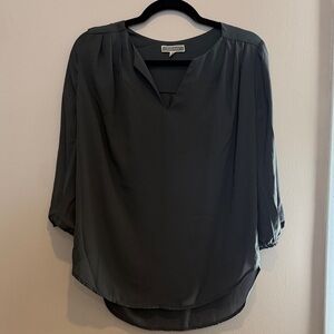 Pleione Charcoal Blouse